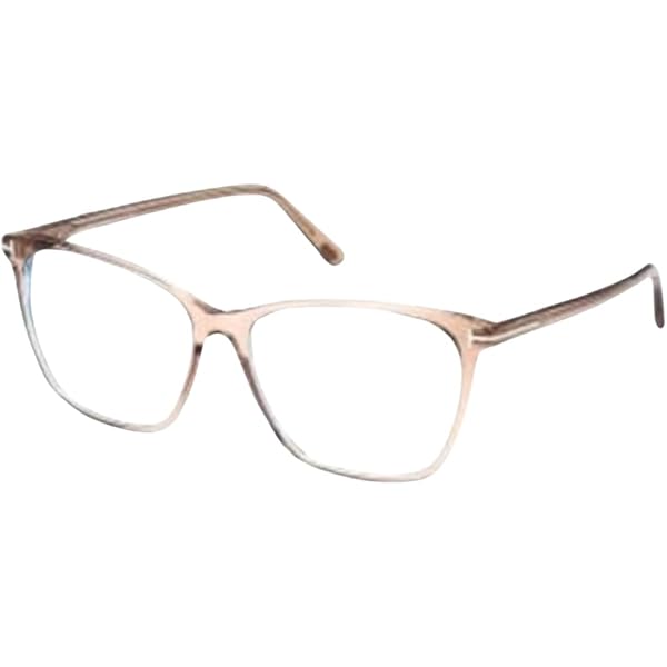 Eyeglasses Tom Ford FT 5831 -B 096 Shiny Transparent Olive,