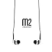 BRAINWAVZ M2 in-Ear Earbuds Noise Isolating Earphones Stereo Headphones