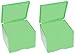 MTM CAST1-16 Cast Bullet Box, 2 Pack, USA Made, Clear Green