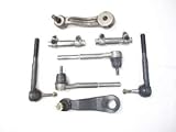 2 Outer Tie Rod Ends, 2 Inner Tie Rod Ends, 2 Adjusting Sleeves, 1 Pitman Arm, 1 Idler Arm