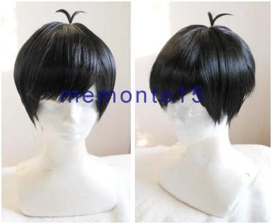 Amazon ブラック 黒 ショート 耐熱 ウィッグ おそ松さん 松野 カラ松 トド松 コスプレ衣装 セット済 コスプレ 仮装 通販