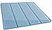 CNK Tile Sky Blue Glass Subway Tile Sample – Natural Stone for Modern Home & Bathroom Decor, Kitchen Backsplash, Shower Floors, and Outdoor Spaces - Pack of 1