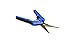 Happy Hydro Trimming Scissors - Curved Tip - Titanium Coated Blades with Spring-Loaded Comfort Grip Handles - 4 Pack