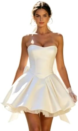 short front long back dress amazon Sexy A Line Tulle Prom Dress, Deep V Neck, Front... From  Eveningdresspretty, $57.89