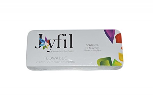 3D Dental JF-I Joy-Fil Flowable Composite Refill, Incisal, 2 g (Pack of 4)