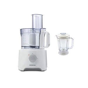 Kenwood-Food-Processor-21-Litre-Bowl-12-Litre-Blender-Emulsifying-Knife-Blade-Reversible-Slicing-and-Grating-Discs-800-W-FDP301W-White Kenwood Food Processor, 2.1L Bowl, 1.2 L Blender, Emulsifying, Knife Blade, Reversible Slicing and Grating Discs, 800 W…