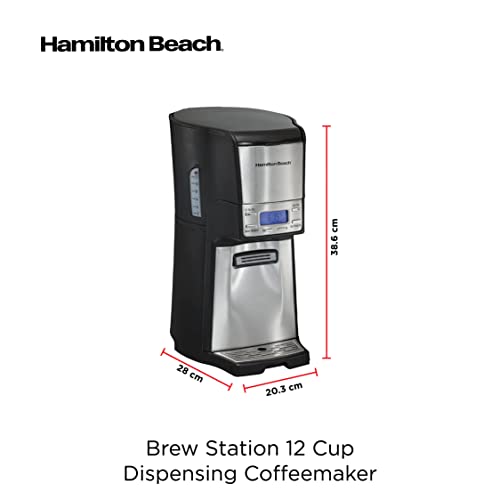 Hamilton Beach Brewstation Dispensing Coffee Maker with 12 Cup Internal