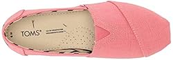 TOMS Women's Alpargata Loafer Flat, Tea Rose, 6
