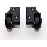 Pelican 1510/1560 Replacement Wheel housings(Left &amp; Right), Includes 2 Wheels.