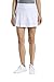 Prince Women's Stretch Woven Pleated Tennis Skort, White, Small