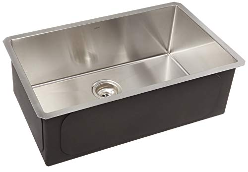 Zuhne 30-Inch Single Bowl Undermount Stainless Steel Kitchen Sink, Strainer, Grid, Caddy, Colander,  - //medicalbooks.filipinodoctors.org