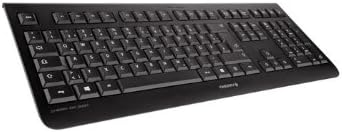 CHERRY DW 3000, Wireless Desktop Set, French Layout (AZERTY), 2.4 GHz RF, Flat Design, Low-Noise Keys, Symmetrical Mouse, Black - Image 3