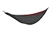 ENO - Eagles Nest Outfitters Ember Hammock UnderQuilt, Lightweight Sleeping Quilt for Cold Weather Camping, Charcoal/Red