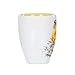 DEMDACO Bird in Nest Watercolor Green On White 16 Ounce Glossy Stoneware Mug With Handle