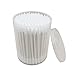 Vinmax 2 Boxes Cotton Sticks Spiral Q-tip Cosmetic Q Tips Paper Stick Cotton Buds Screw and Pointed Head Ear Swab Twist Cotton Tips Cosmetic Swabs for Make-up & Cleaning Ear/Jewelry Total 400pcs