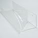 HUJI Clear Invisible Contemporary Floating Acrylic Shelf Display Bookshelf Modern Rack Collectibles Books Photos Art Work Toys Home Office Storage Decor Kids Room Kitchen Spice Rack (1 Shelf, 16 Inch)