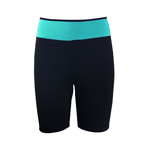 ValentinA Womens Slimming Sweat Shorts Hot Neoprene Body Shapers Weight Loss