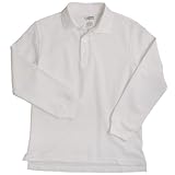 French Toast Boys School Uniforms Long Sleeve Pique Polo
