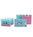 Blue Ele Reusable Ice Packs - Mini Size Ice Pack Coolers for Lunch Boxes, Bags and Camping, Slim and Lightweight, Set of 6