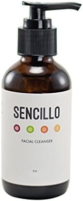 Natural Face Cleanser (4oz) - Unscented Cleansing Oil - Oil Cleansing Method