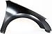 Crash Parts Plus Front Passenger Side Primed Fender Replacement for 2004-2008 Nissan Maxima