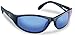 Flying Fisherman Viper Polarized Sunglasses, Black Frame, Amber-Green Mirror Lens