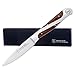 Hammer Stahl 3.5 Inch Paring Knife | Versatile Fruit Knife for Garnishing, Peeling, and More | Small Kitchen Knife for Vegetables and Fruits | Ergonomic Quad-Tang Pakkawood Handle & Gift Box