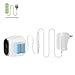 LANMU Power Adapter for Arlo VMC3030, 201.1cm Micro USB Cable, 5V DC Barrel, Wall Mount, 1A Output, 6W, UL Certified