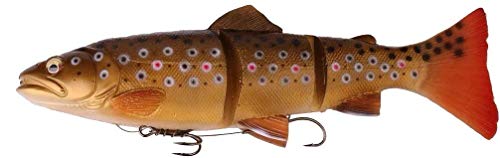 Savage Gear 3D Line Thru Trout Gummifisch Forelle, Kunstköder für Hecht, Zander, Waller, Angelköder zum Spinnfischen und… – Bild 4