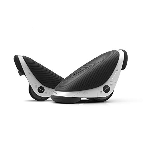 Segway Ninebot Drift W1, Electric Roller Skates Hovershoes, Two Wheels self Balancing Scooter with RGB LED, Rollerblades for Kids and Adults