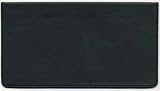 Black Vinyl Checkbook Cover
