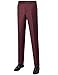 SBW Men's Men's Regular Fit Dress Shirt & 2PCS Suit
