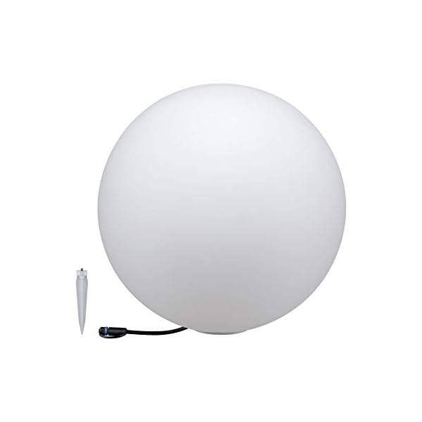 Paulmann 94179 Plug & Shine Lichtobjekt Globe IP67 3000K 575lm 24V Kugelleuchte Aussenleuchte Gartenbeleuchtung… – Bild 5