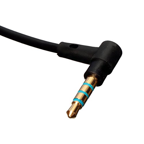 Replacement Cable,Replace Audio 2.5 to 3.5mm Cable for Bose Quiet Comfort QC25 Headphone,Headphones Cord with Mic and Volume Control (Mic Only Compatible with PC, iPhone, iPad, iPod)