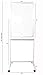 VIVO Mobile Dry Erase Board 24 x 36 inches, Double Sided Magnetic Whiteboard, Rolling Stand with Aluminum Frame, CART-WB24A