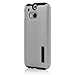 Incipio DualPro Shine Case for HTC One (M8) - Carrying Case - Retail Packaging - Silver/Black