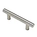 Gobrico 10 Pack Cabinet Handles 2-1/2 Inch Hole Centers, T Bar Brushed Nickel Cabinet Knobs, Stainless Steel Drawer Pulls Dress Knobs
