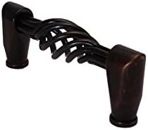 900ORB-1 Oil Rubbed Bronze Bird Cage Cabinet Pull 3" 76mm (Pack of 1)