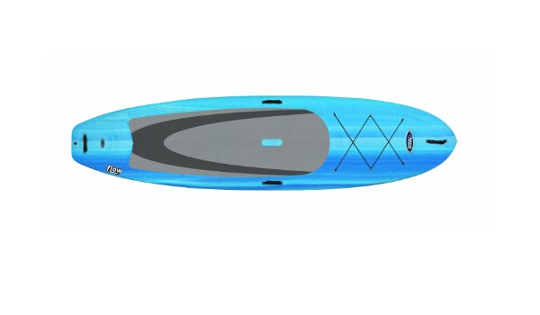 Pelican Sup Flow 116 - Tablero, color azul y blanco: Amazon ...