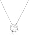 Amazon Collection Sterling Silver 'Love' Filigree Pendant Necklace, 18