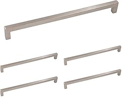 homdiy 15 Pack Kitchen Cabinet Handles Brushed