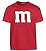 NuffSaid Youth Colorful M Candy Halloween Group Costume T-Shirt - Best Friend's Tee