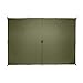 Aqua Quest Guide Tarp - 100% Waterproof Ultralight Ripstop SilNylon Backpacking Rain Fly - 10x7 Olive Drab