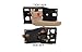 Toyota Brown Inside Front Or Rear Driver Side Replacement Door Handle