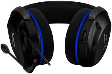 Cloud Stinger 2 Core pour PlayStation, Casque Gaming Filaire PS5/PS4, Haut parleurs 40 mm, Micro antibruit avec Mute par pivotement, Commandes Audio sur Casque, Léger, Noir