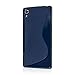 MPERO FLEX S Series Protective Case for Sony Xperia Z3V - Navy Blue