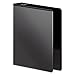 Wilson Jones Heavy Duty Round Ring View Binder with Extra Durable Hinge, 1 Inch, Customizable, Black (W363-14BA), 1 Pack