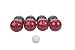 Triumph Competition 100mm Resin Bocce Ball Outdoor Game Set with Carrying Bag for Easy Storage primary