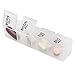 Simply Genius Black 14 Day Daily Pill Organizer, Travel Pill Case, Medicine Container, AM/PM, Day and Night, Weekly Pill Box Organizer