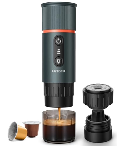 Portable Espresso Maker 20 Bar Self-Heating Coffee Machine